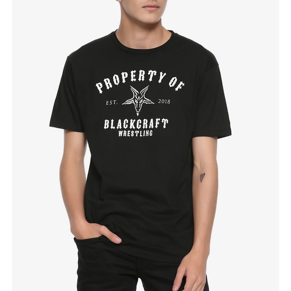 BlackCraft Property Of BlackCraft Wrestling T-Shirt